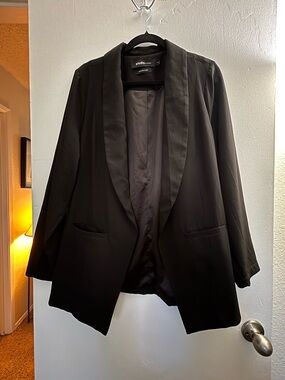torrid Black Studio Blazer